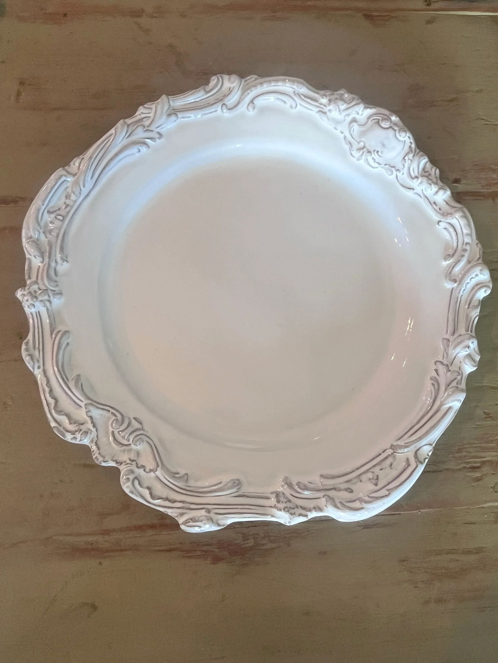 Set of 6 Astier De Villatte Plates, Handmade in France - 5
