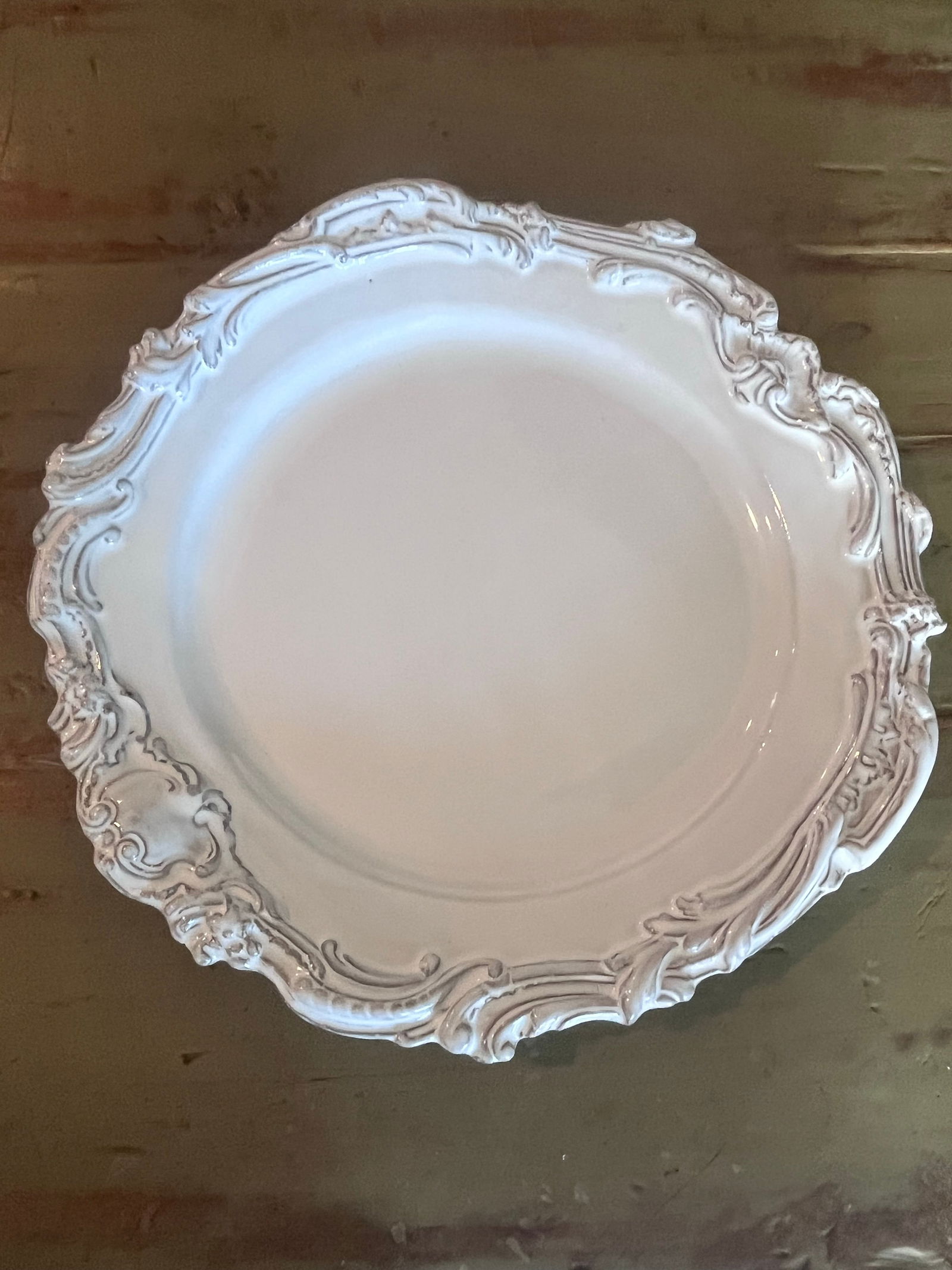 Set of 6 Astier De Villatte Plates, Handmade in France - 6