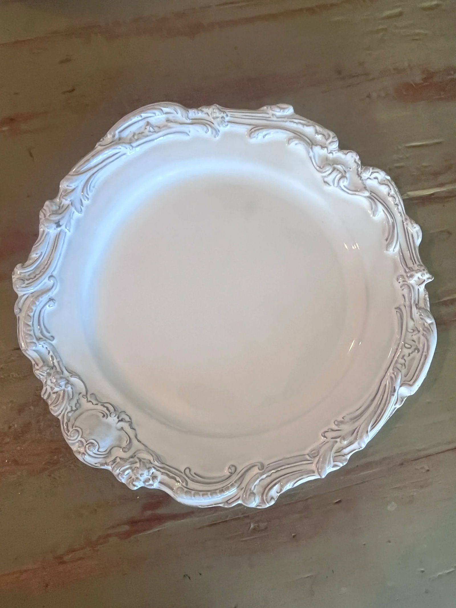 Set of 6 Astier De Villatte Plates, Handmade in France - 8