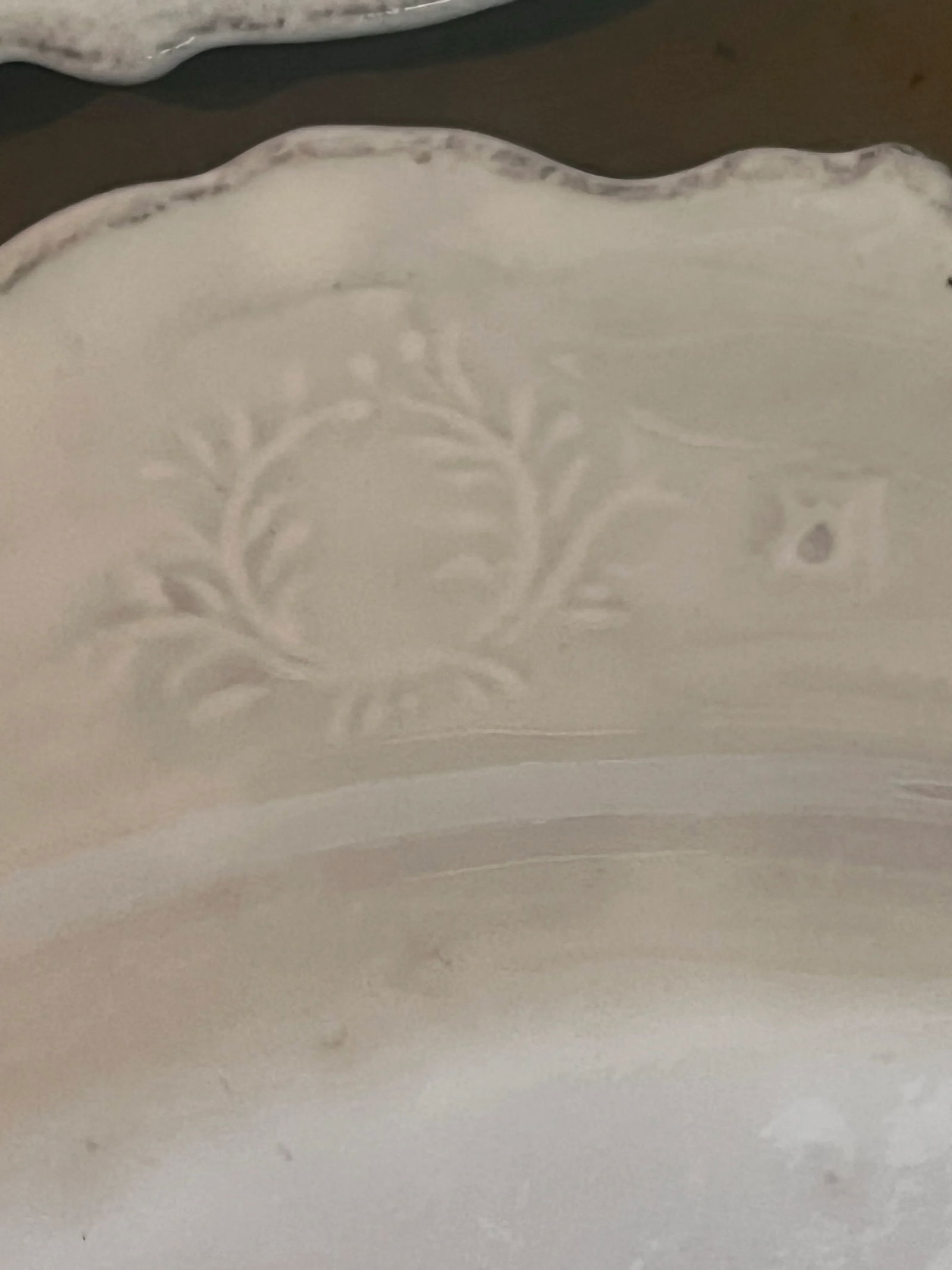 Set of 6 Astier De Villatte Plates, Handmade in France - 9