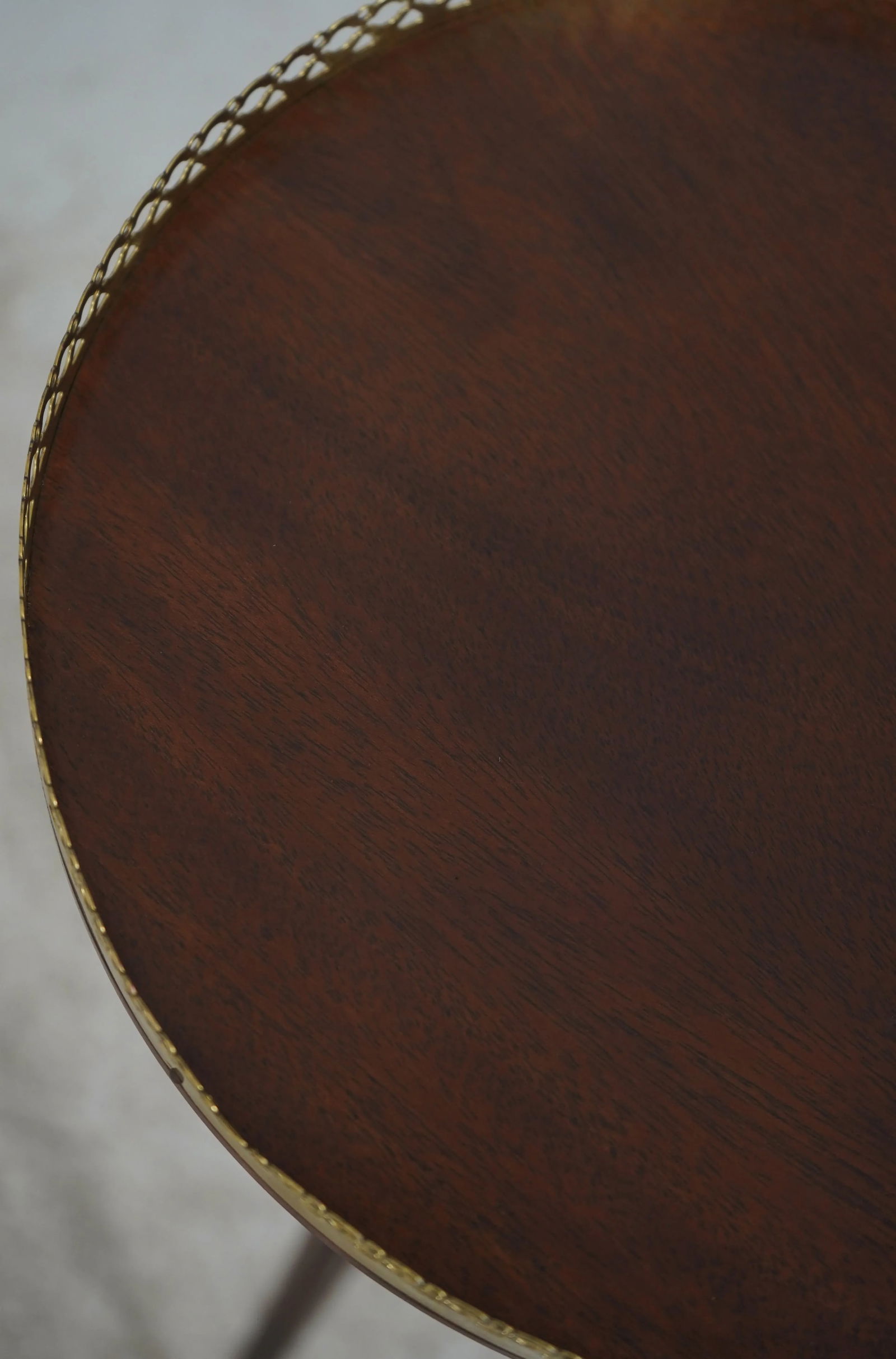 Baker Regency Style Mahogany Plant Stand Pedestal - 9