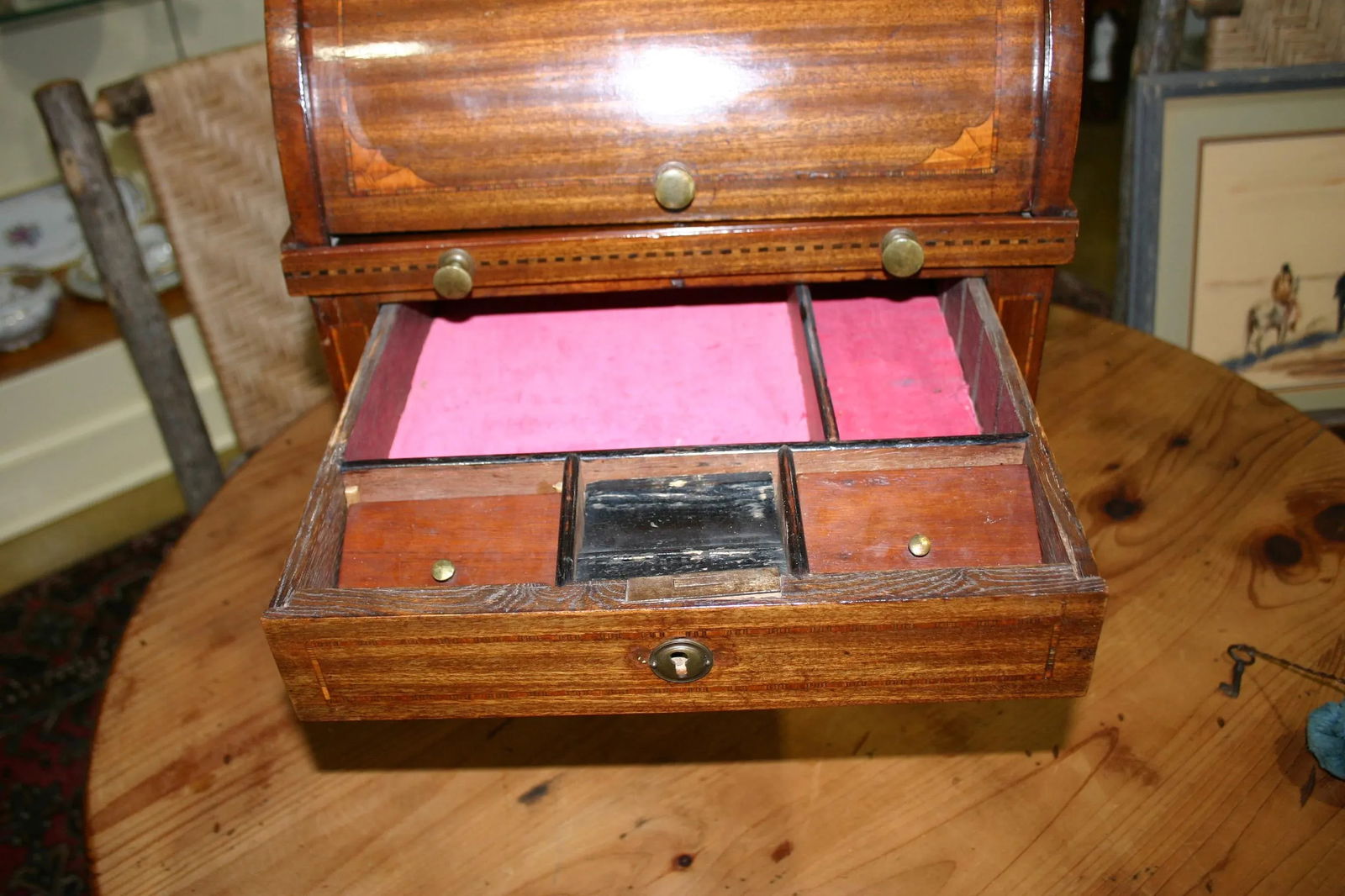 French Traveling Secretaire - 1840 - 11