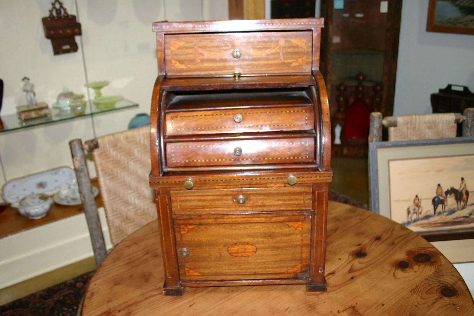 French Traveling Secretaire - 1840 - 12