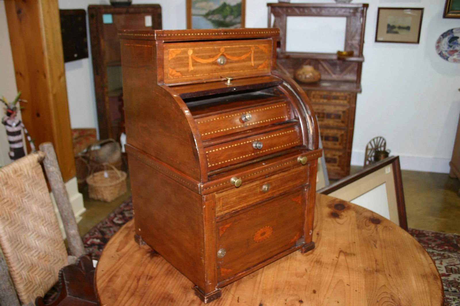 French Traveling Secretaire - 1840 - 3