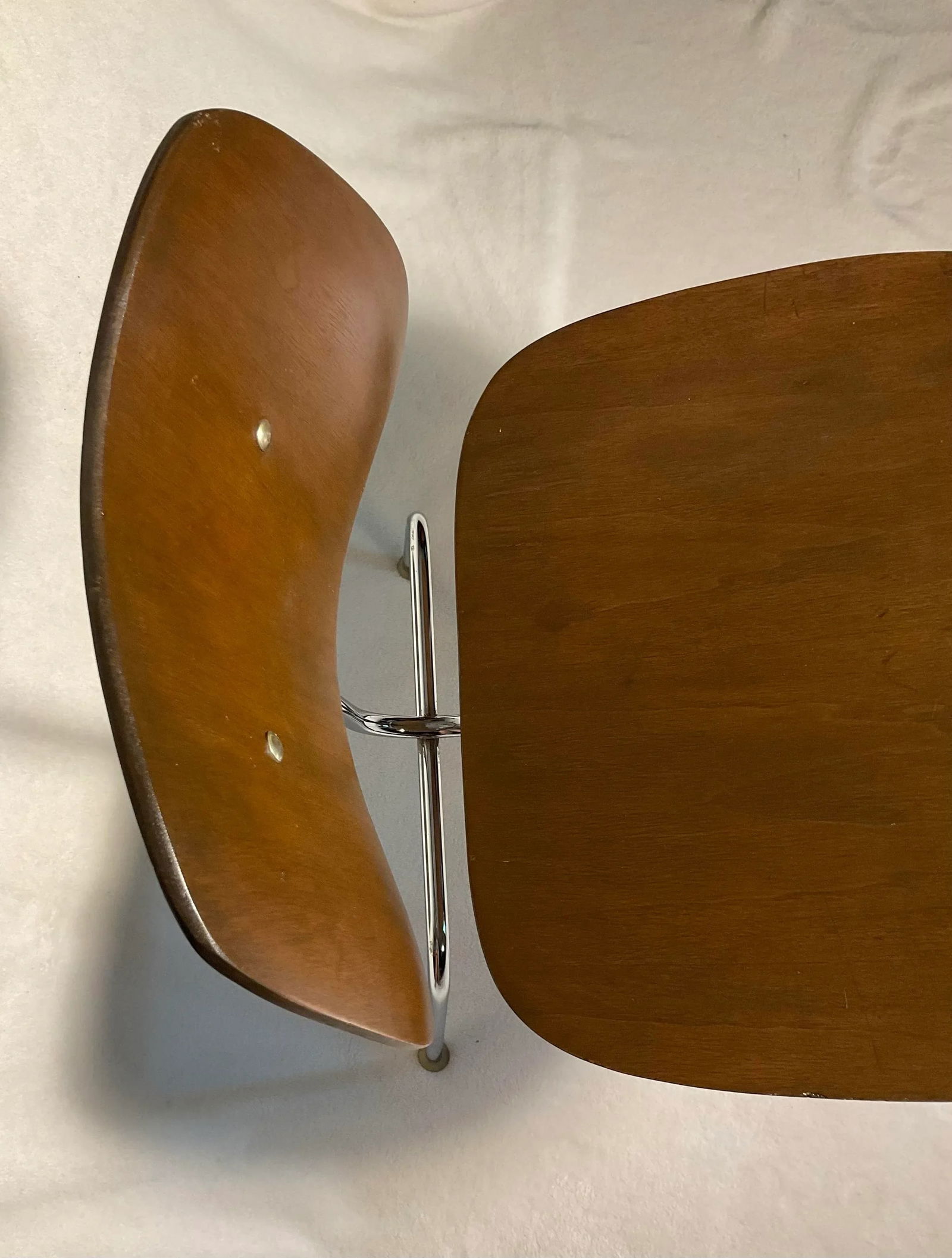 Authentic 1940s Eames Herman Miller LCM Side Chair - 7