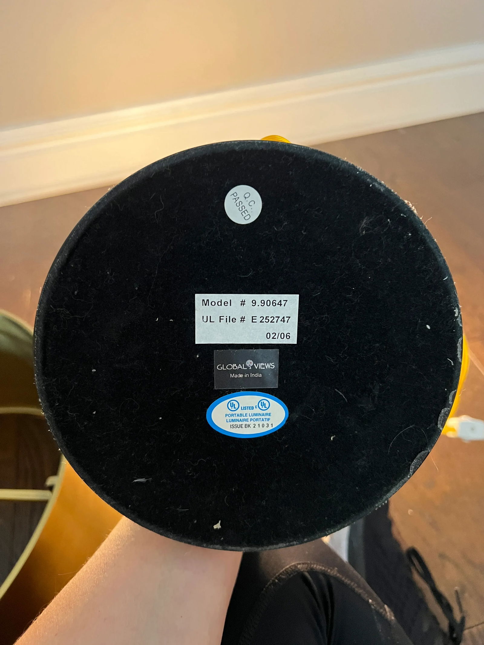 Global Views Brass Lamp With Brass Shade - 10