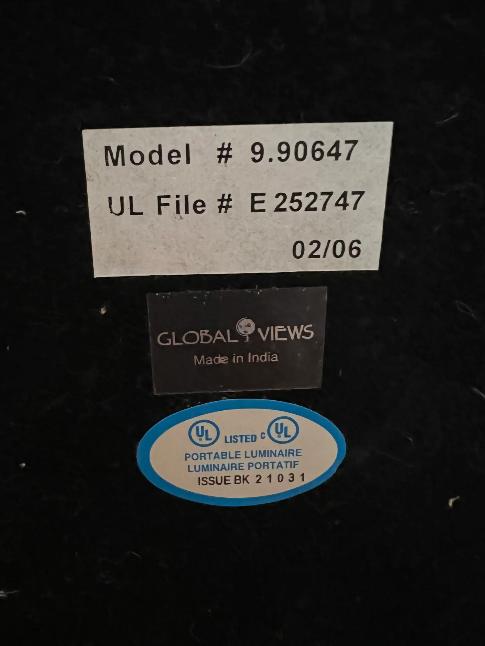 Global Views Brass Lamp With Brass Shade - 9