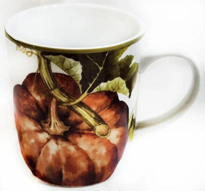 Williams - Sonoma Botanical Pumpkin China Service for 4 - 12 Pieces - 4