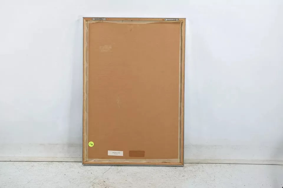 1960s After Picasso, Vintage Litho-Print 28 X 19 In. Modern Abstract Cubism "Man With Pipe" 1915, Fr - 14