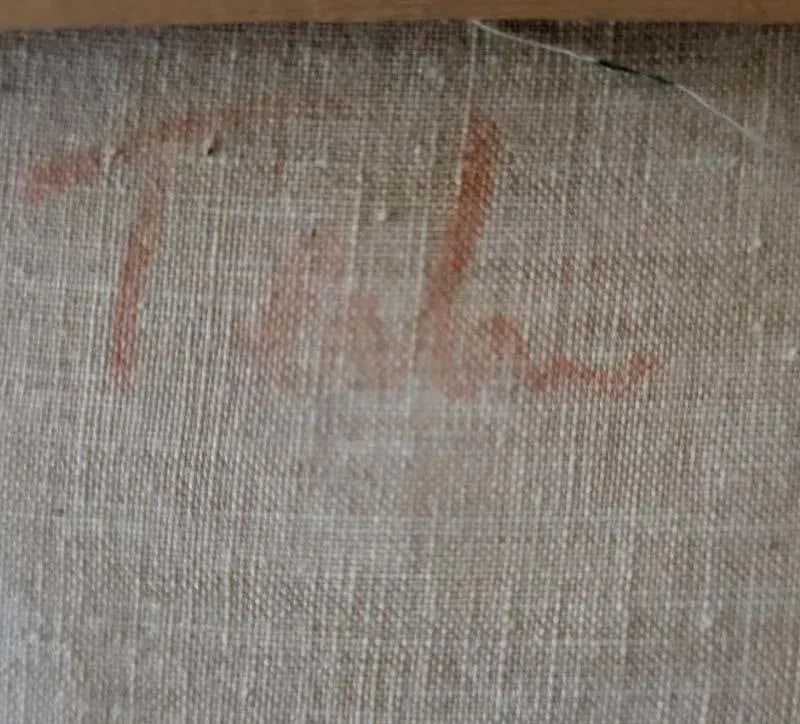 Henri Pierrel Original French Impressionist Signed Oil Painting on Canvas Place Du Terte Paris - Min - 9