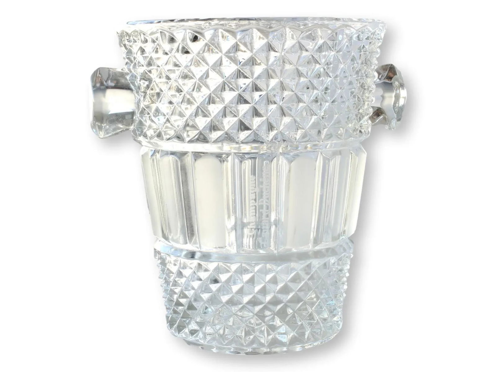 Canard-Duchene Crystal Champagne Bucket - 2