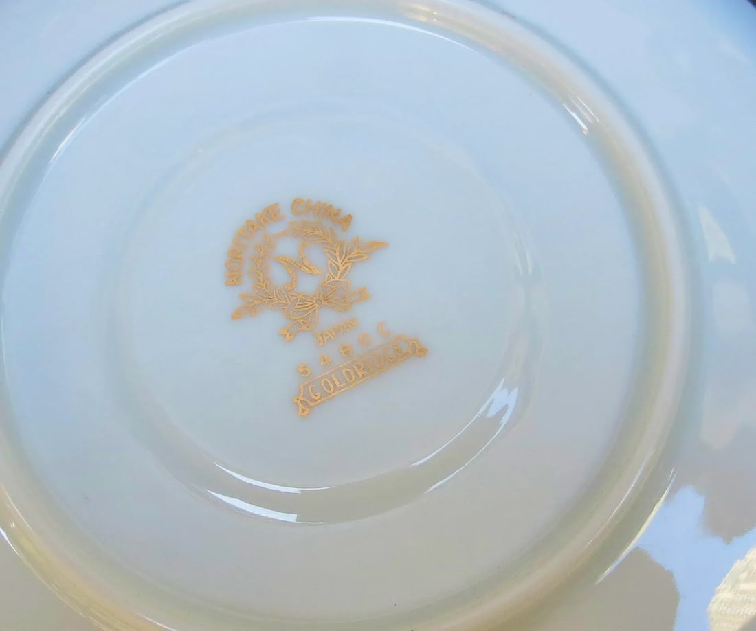 Noritaki Dinnerware Set of Goldridge Pattern -Set of 101 Pieces - 11
