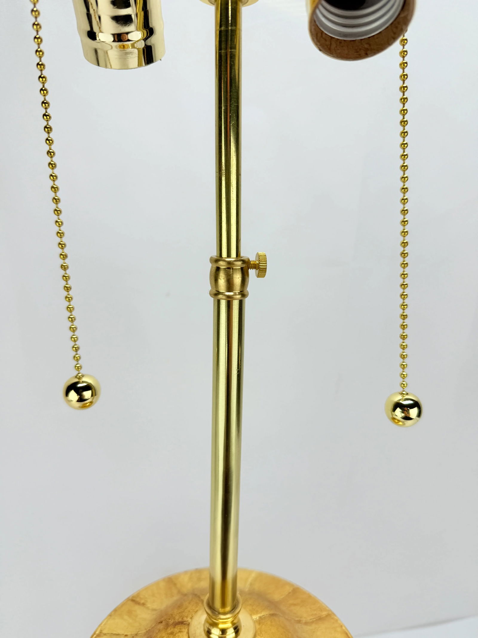 Rene Lalique "Sophora" Frosted and Clear Glass Table Lamp With Gilt Mounts C 1930 - 9