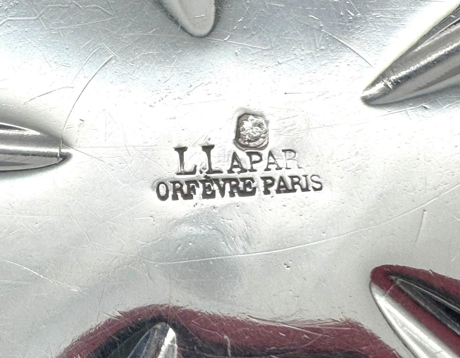 Belle Époque French .950 Silver Wine Coasters, L. Lapar, Orfèvre Paris, C. 1880s - 10