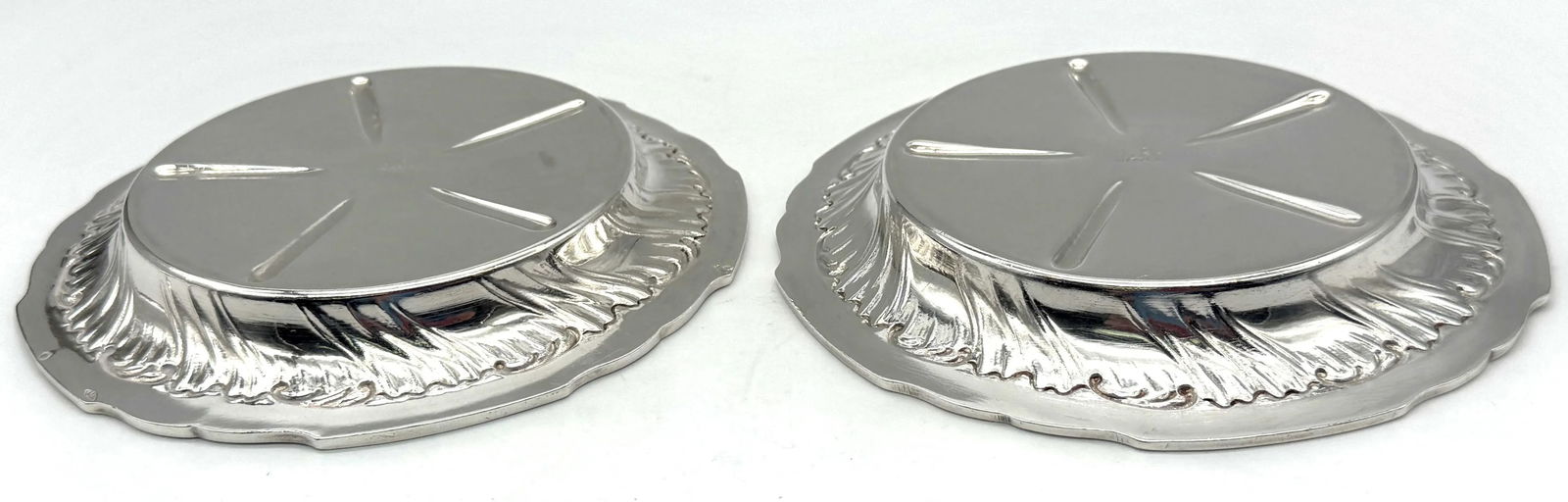 Belle Époque French .950 Silver Wine Coasters, L. Lapar, Orfèvre Paris, C. 1880s - 9