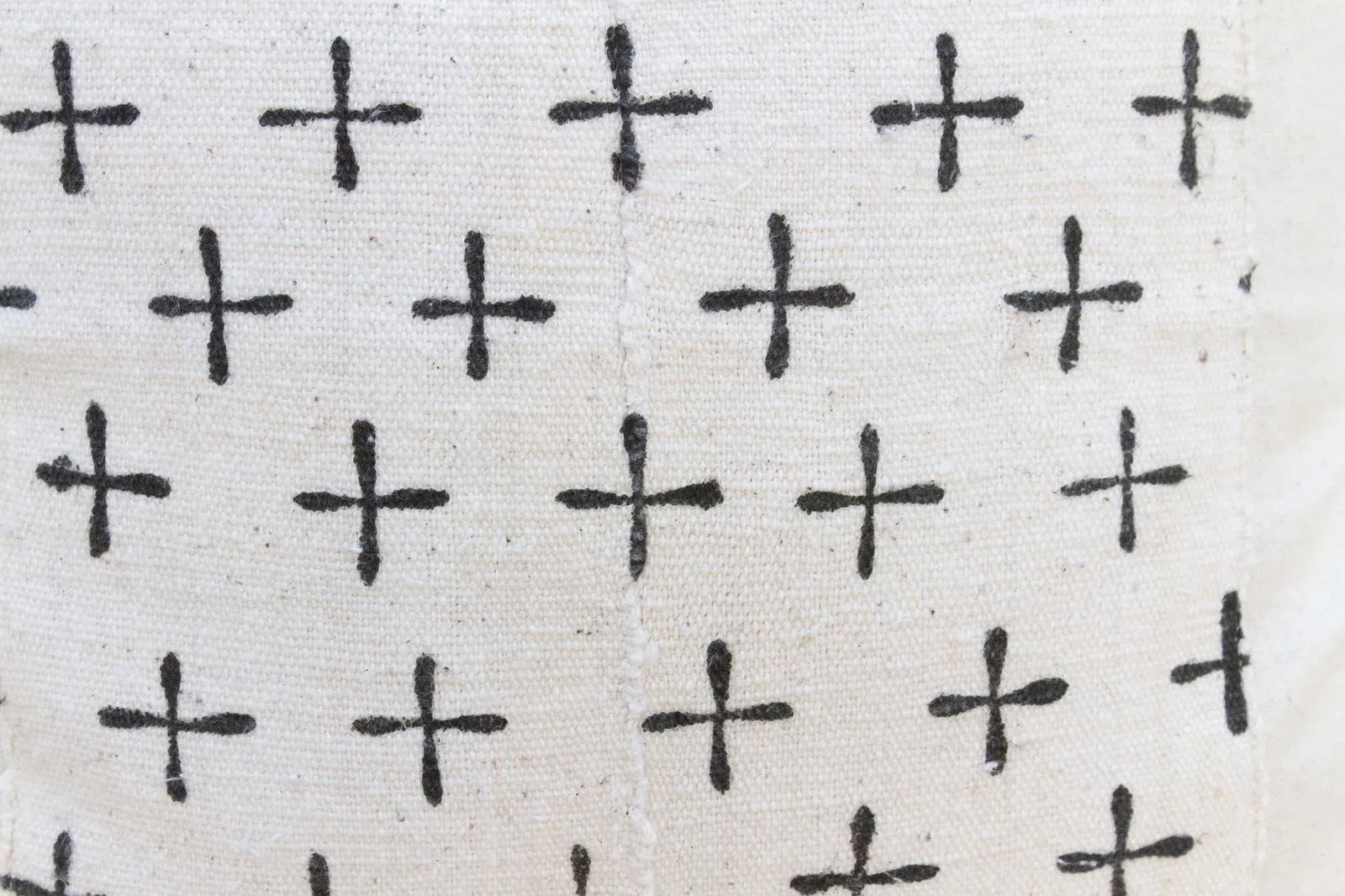 Pair of Earthen African Mudcloth Throw Pillows - 5