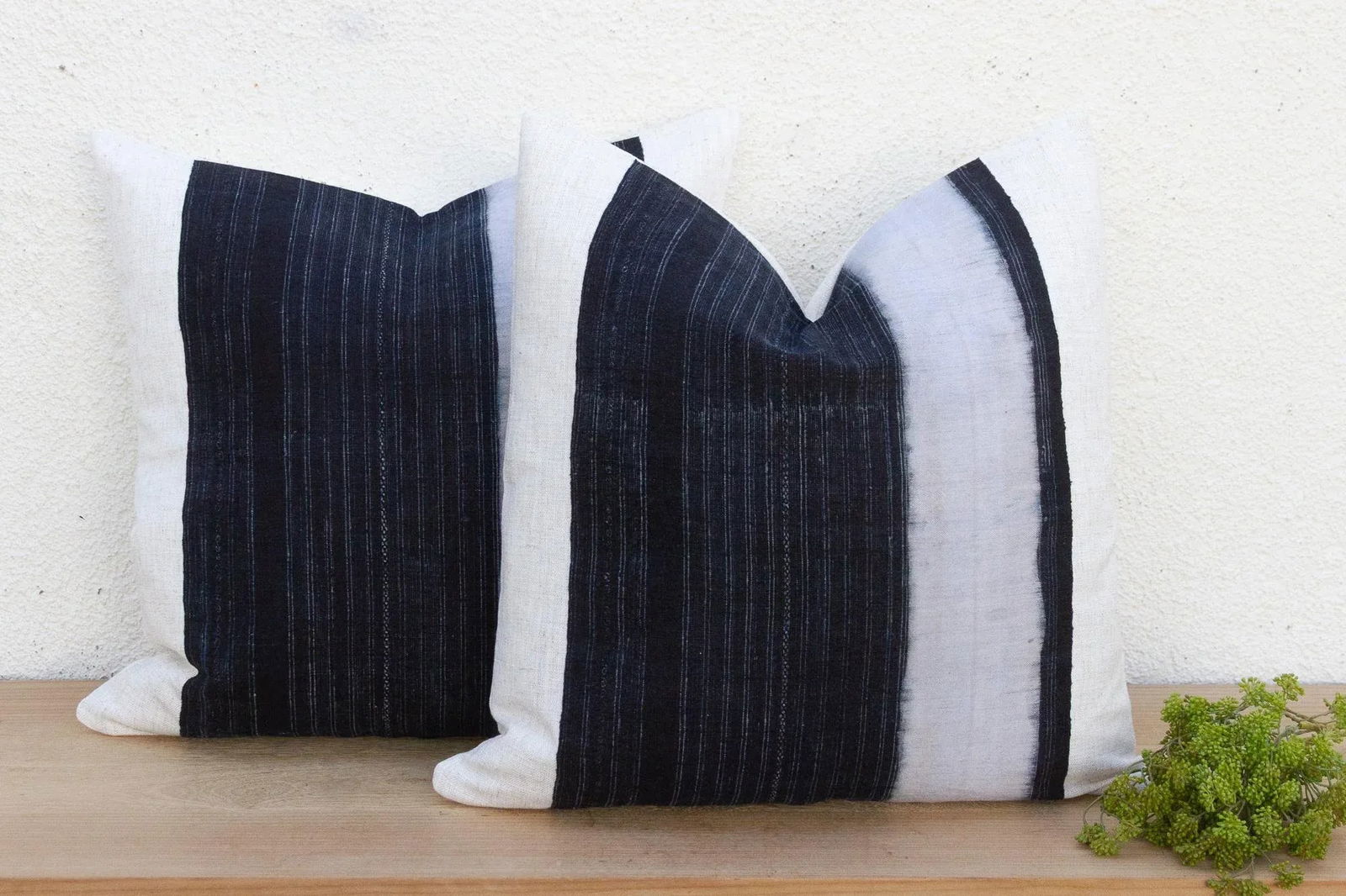 Hmong Mountain Handwoven Pillows, Set of 2 - 2