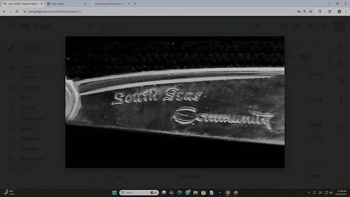 South Seas Silverplate 1955) by Oneida Silver Flatware in Wooden Chest - 56 PCS - 10