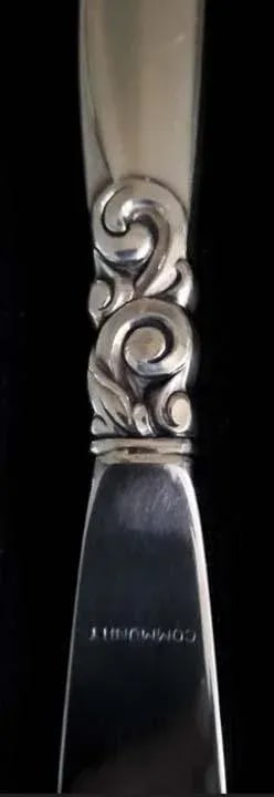 South Seas Silverplate 1955) by Oneida Silver Flatware in Wooden Chest - 56 PCS - 11