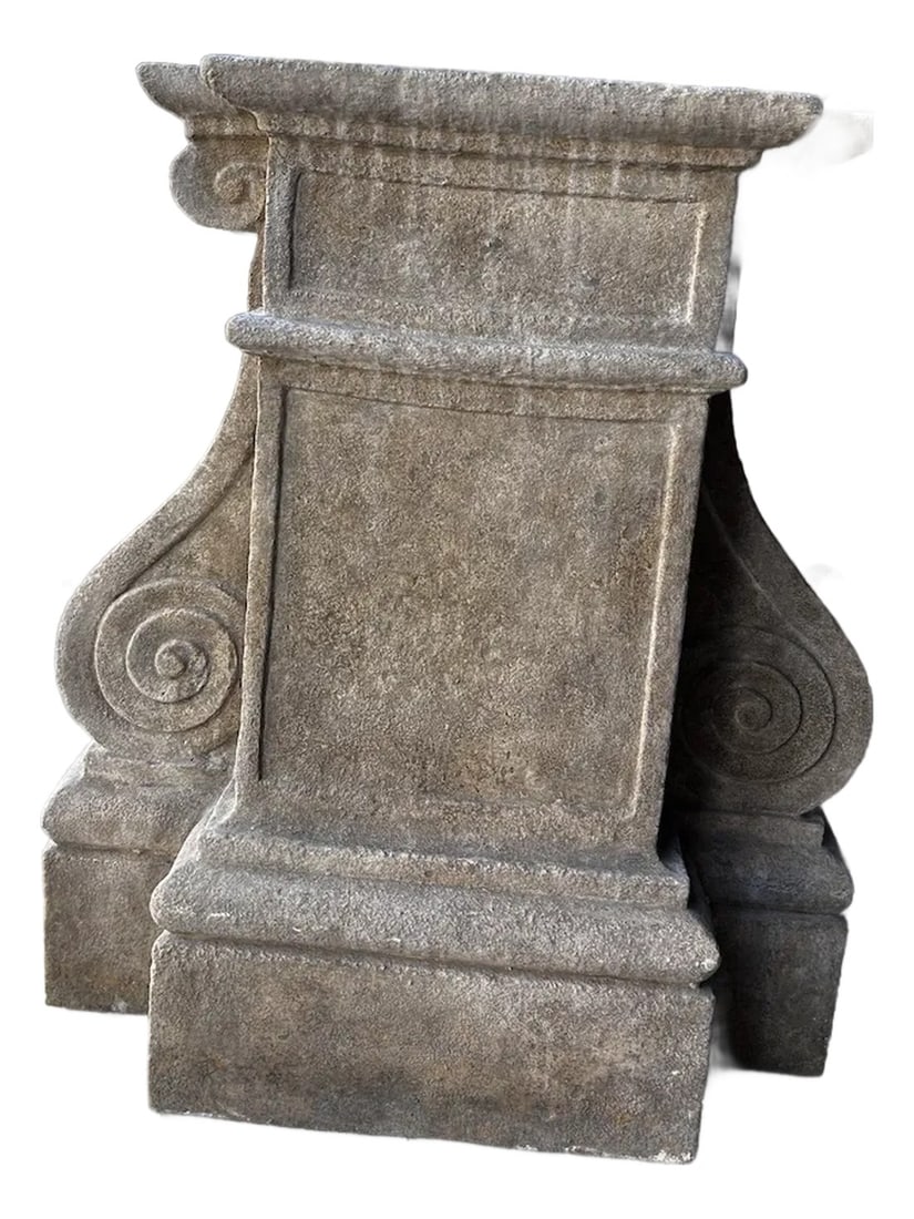 Cambridge Limestone Table Base by Dennis and Leen (1 of 8)