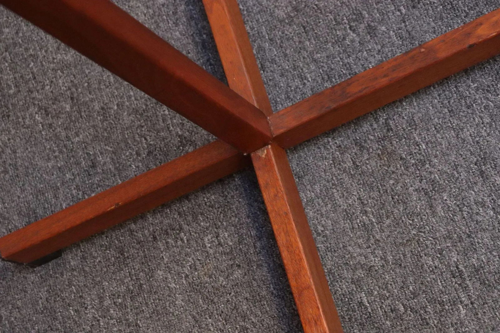 Pair of Modernist Chrome and Walnut Coat and Hat Trees / Racks by Vogel Peterson - 15