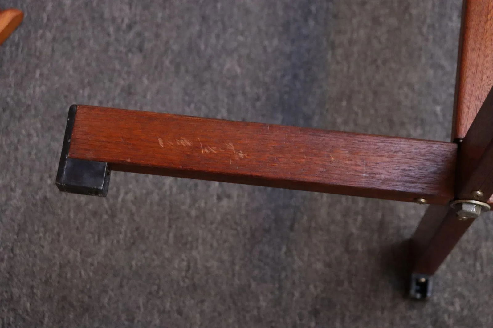 Pair of Modernist Chrome and Walnut Coat and Hat Trees / Racks by Vogel Peterson - 16