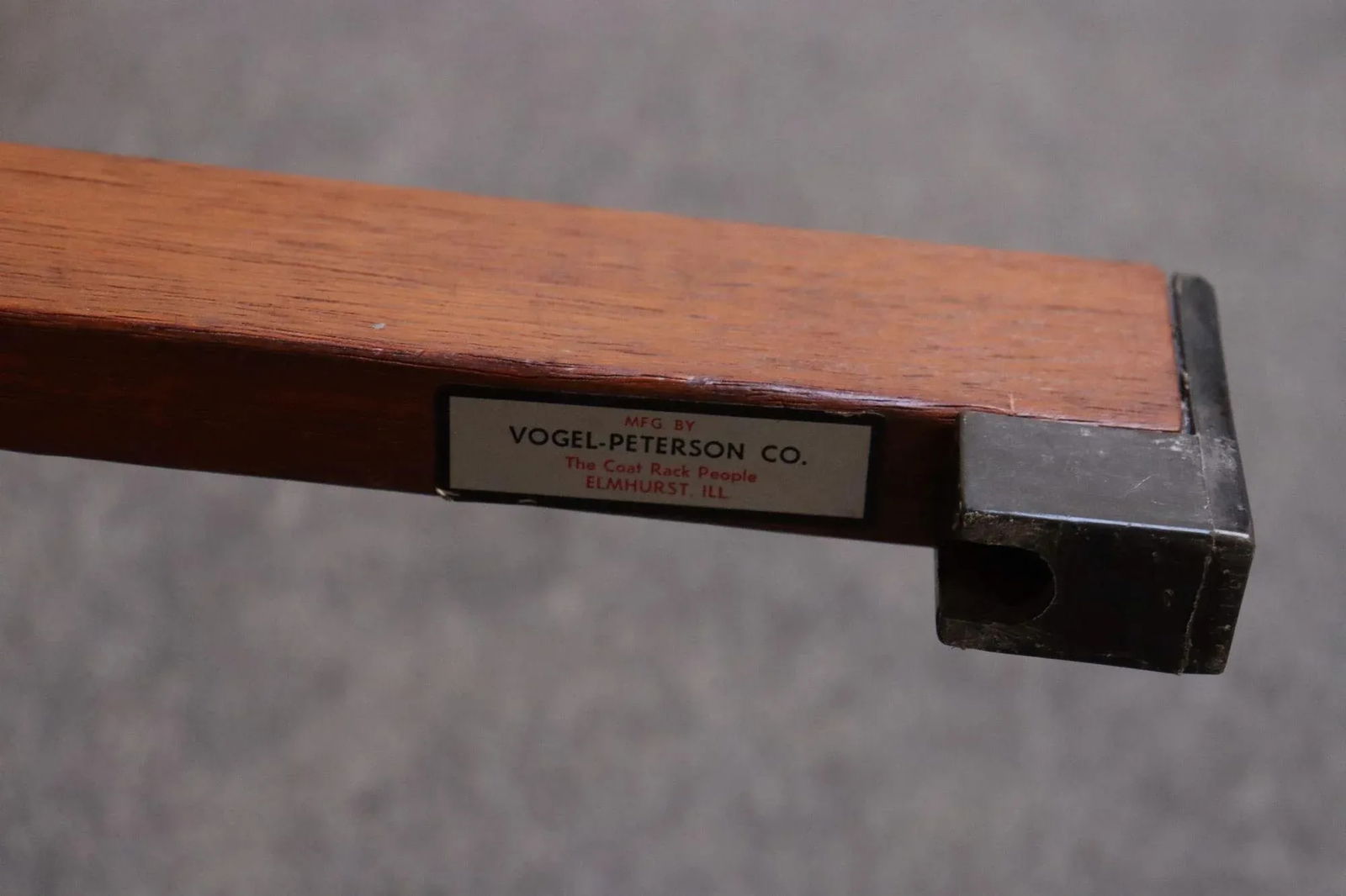 Pair of Modernist Chrome and Walnut Coat and Hat Trees / Racks by Vogel Peterson - 18