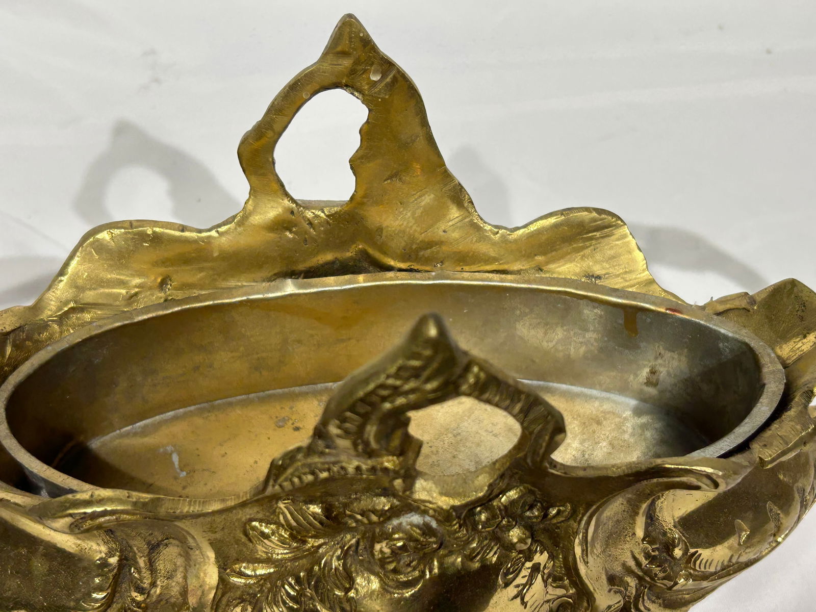 French Art Nouveau Gilt Bronze Centerpiece – Possibly by Auguste Moreau Workshop (Circa - 12