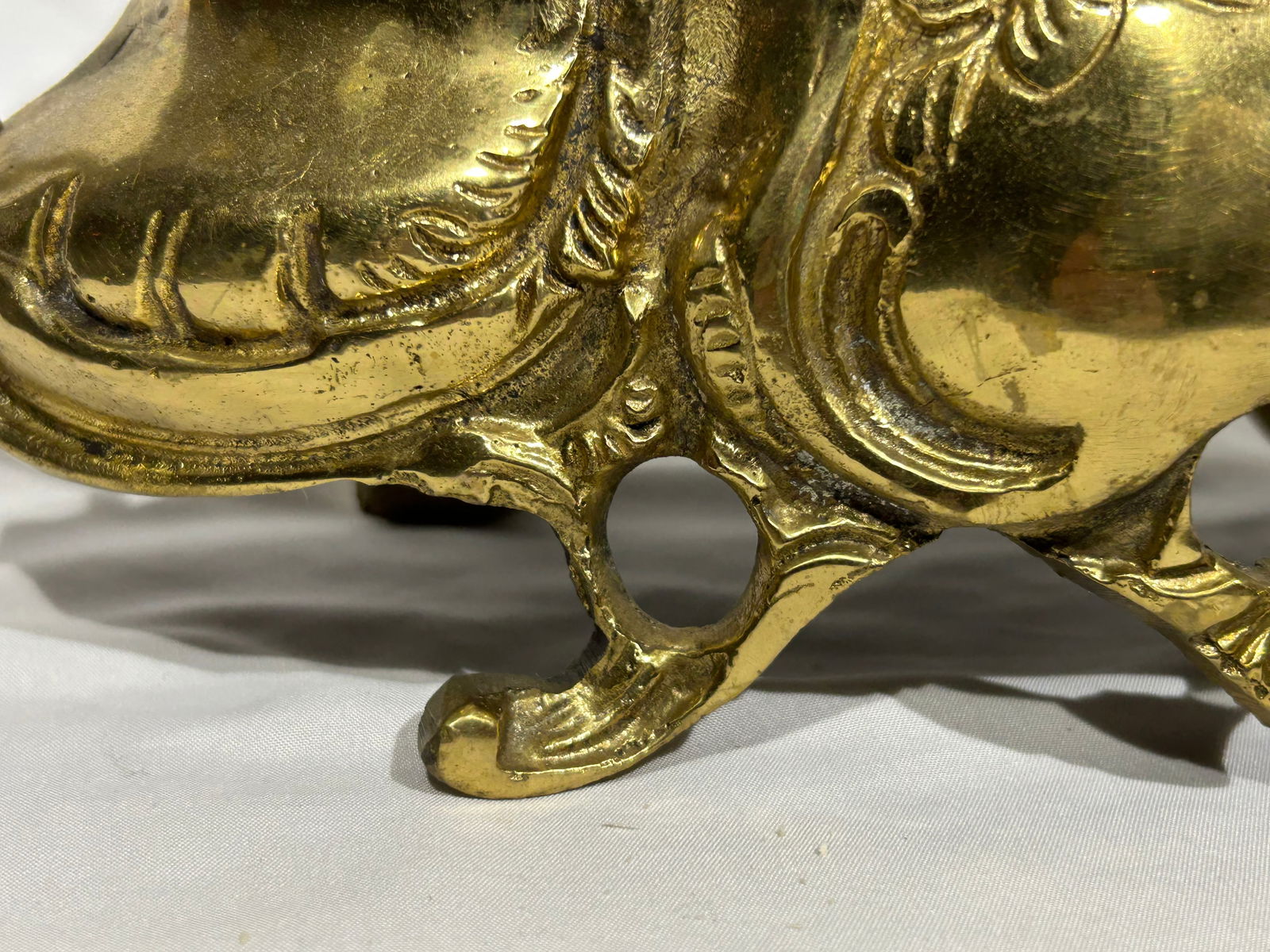 French Art Nouveau Gilt Bronze Centerpiece – Possibly by Auguste Moreau Workshop (Circa - 14