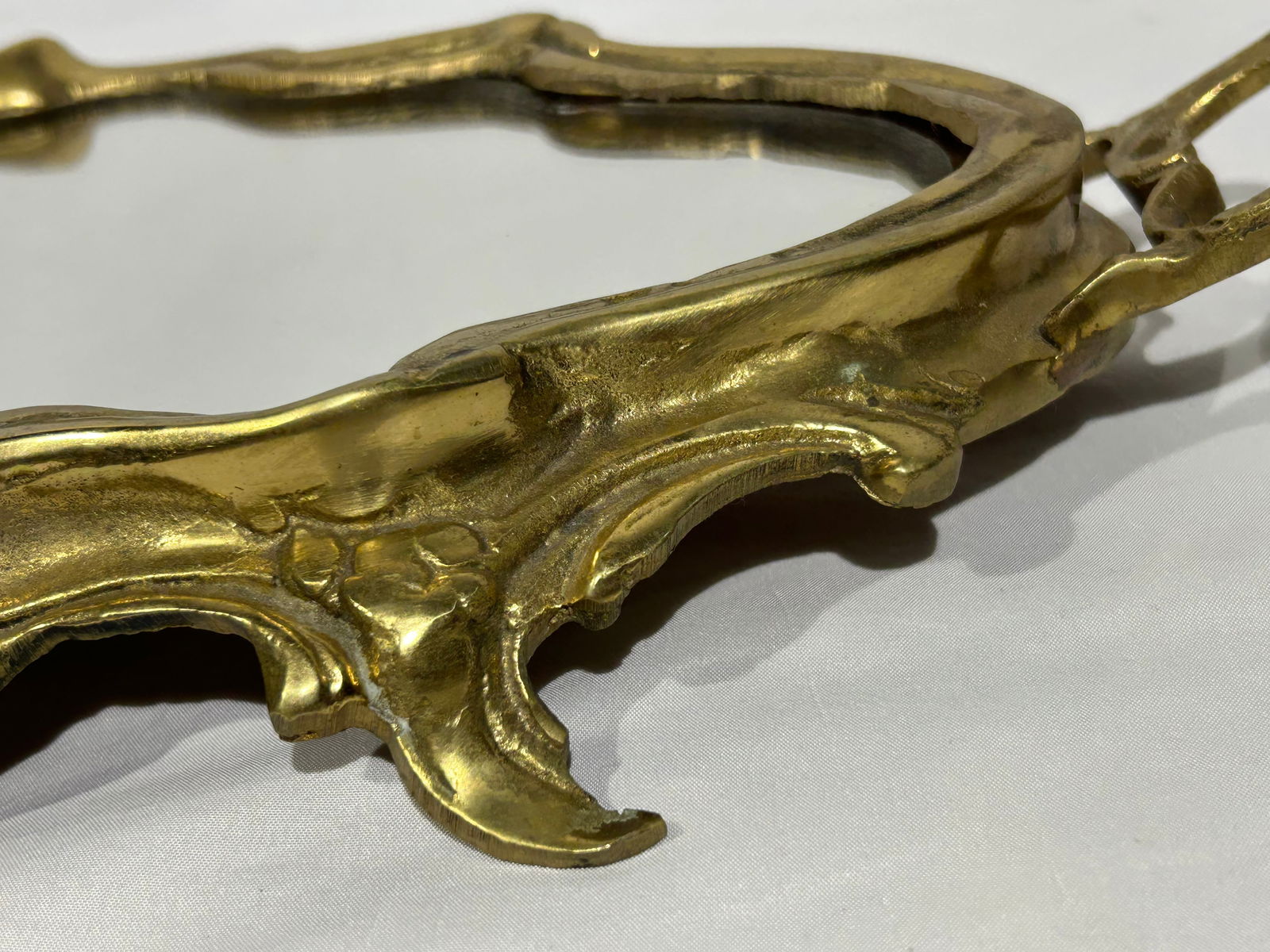 French Art Nouveau Gilt Bronze Centerpiece – Possibly by Auguste Moreau Workshop (Circa - 8