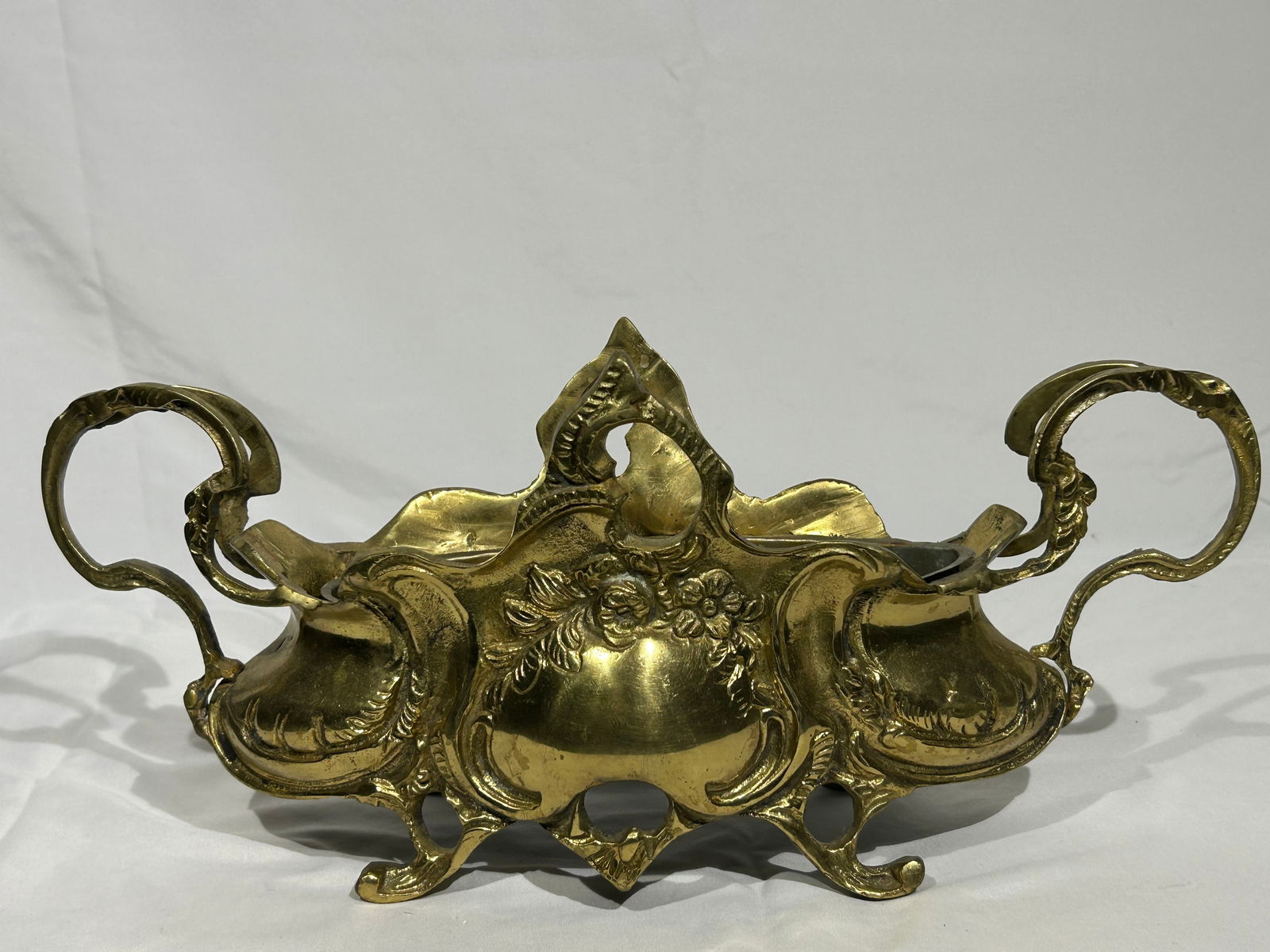 French Art Nouveau Gilt Bronze Centerpiece – Possibly by Auguste Moreau Workshop (Circa - 9