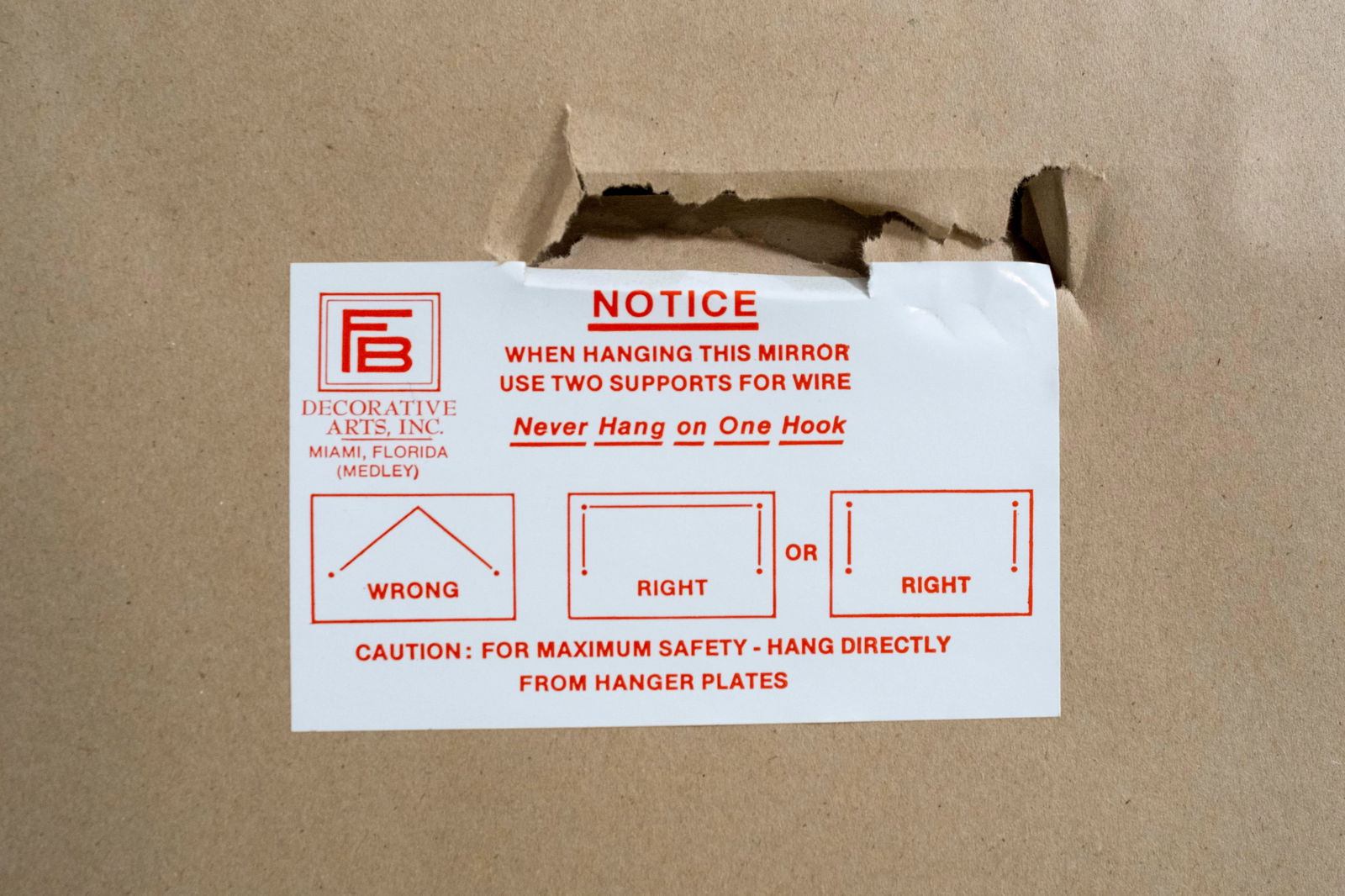 Friedman Brothers Neoclassical Giltwood Hanging Mirror - 10