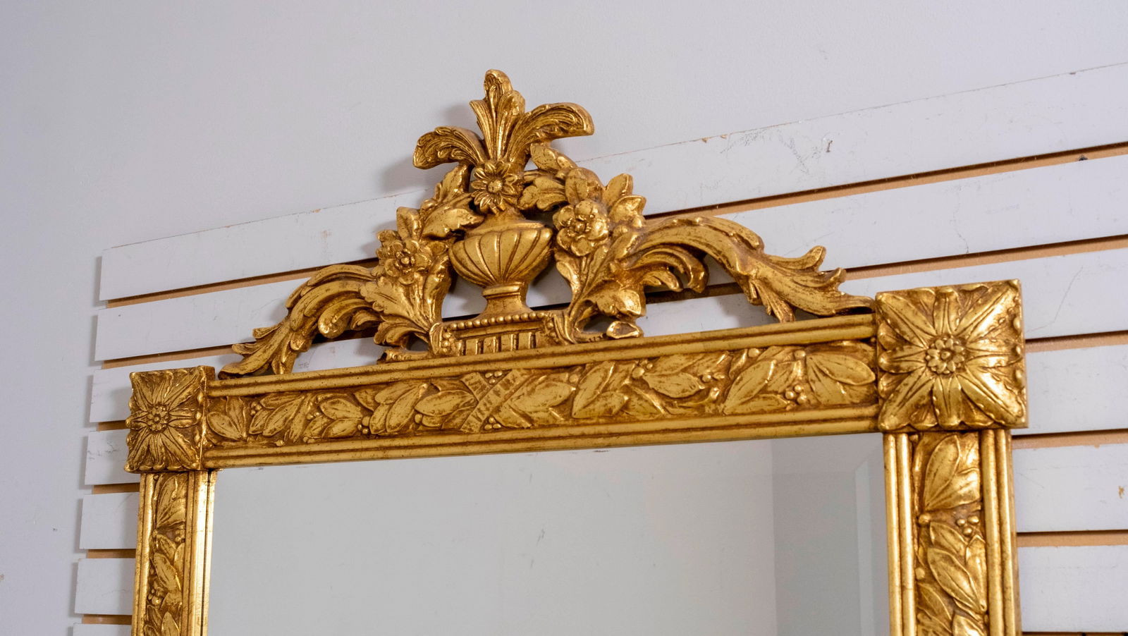 Friedman Brothers Neoclassical Giltwood Hanging Mirror - 3