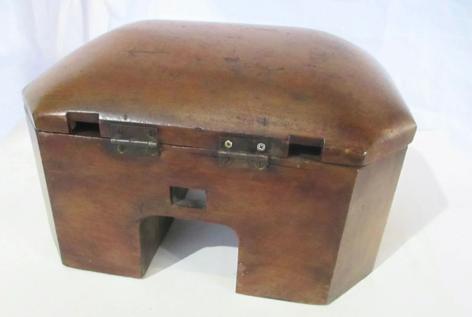 Vintage Hardwood Desk Box 1930s' - 3