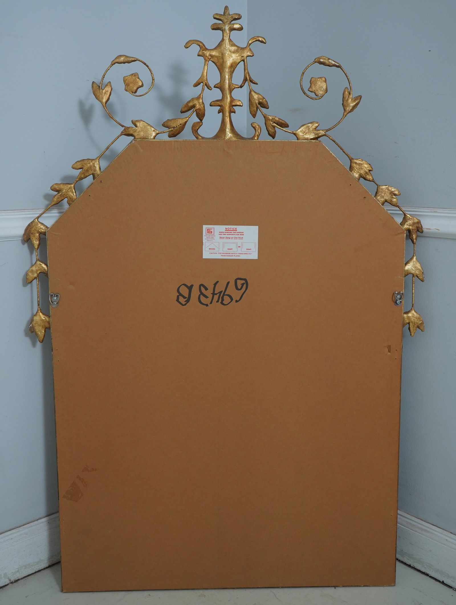 Friedman Brothers Model 6943 Gold Frame Mirror - 10