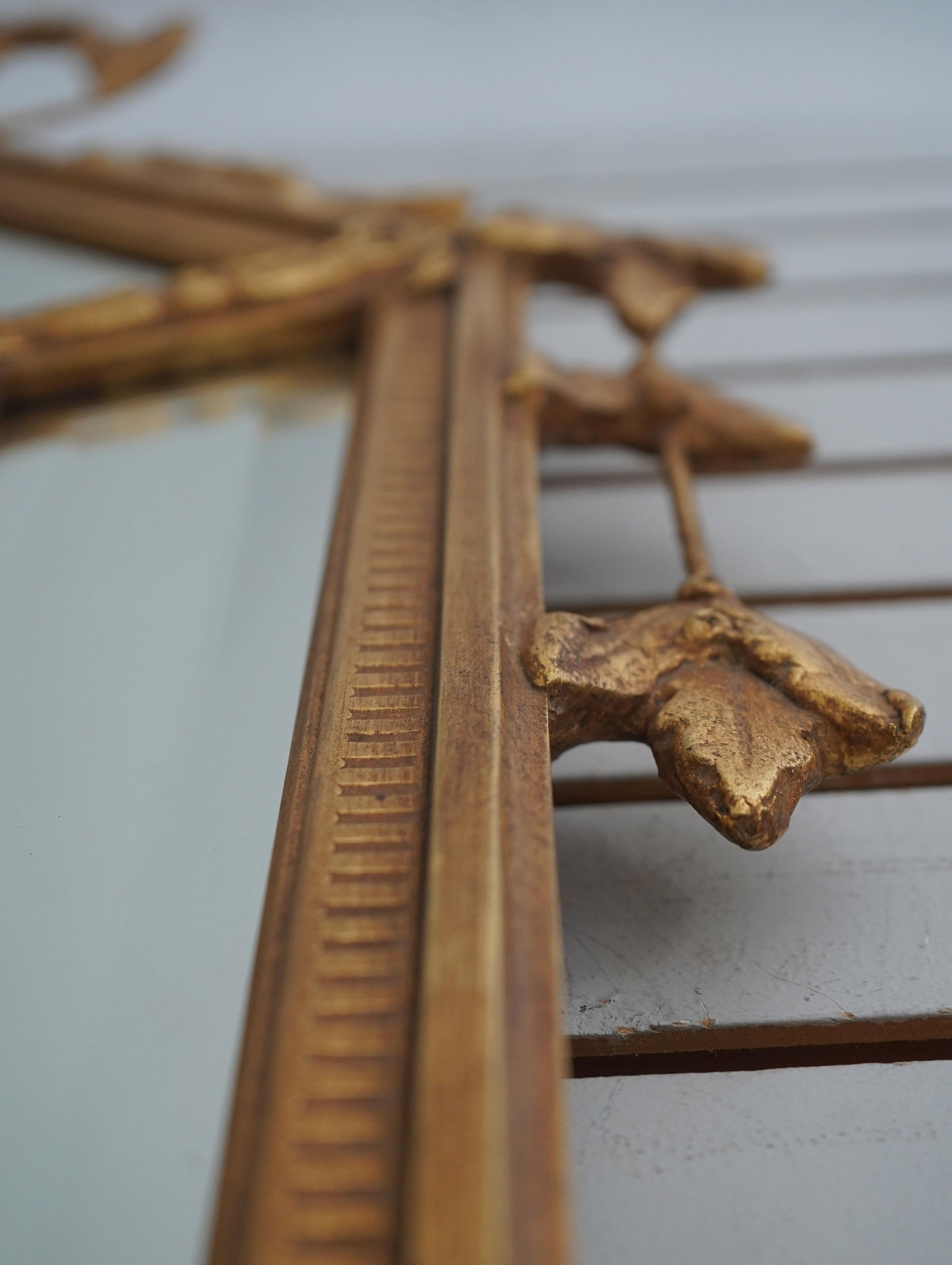 Friedman Brothers Model 6943 Gold Frame Mirror - 4