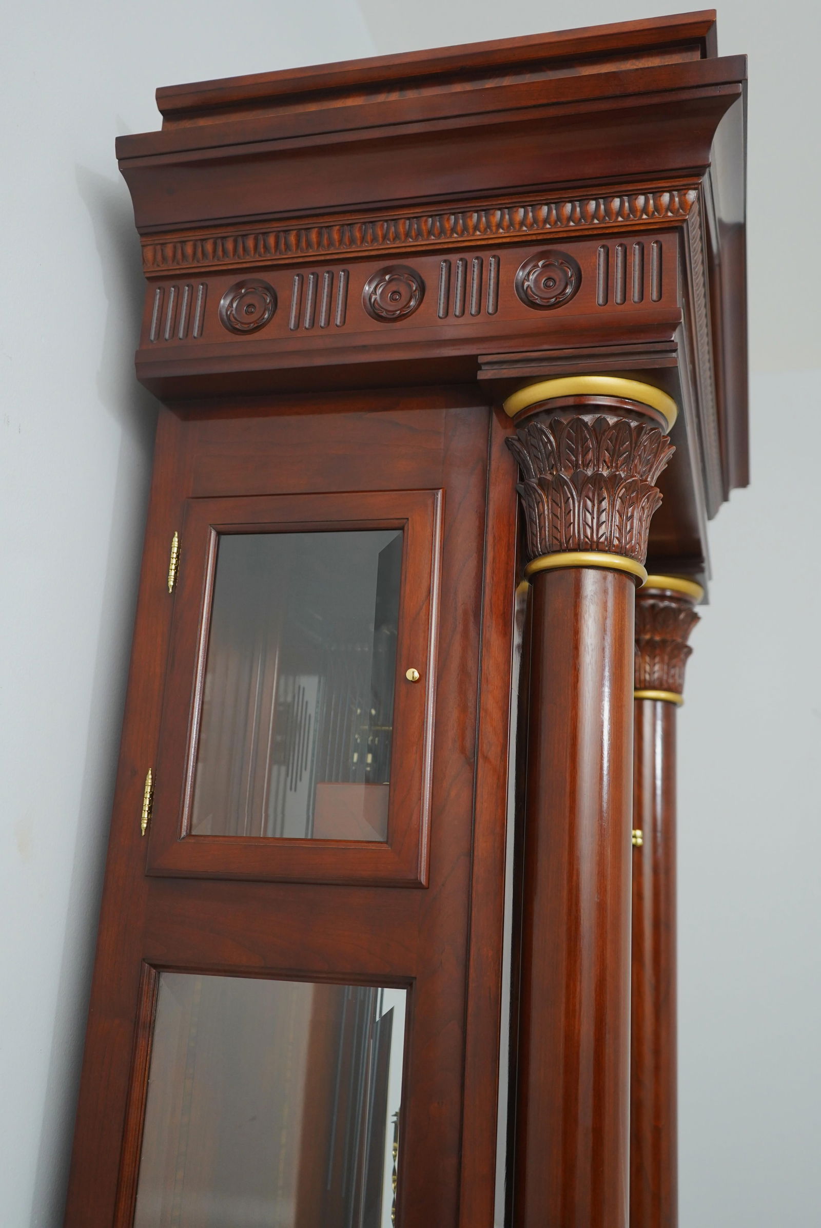 Sligh Cherry Limited Edition Millennium Grandfather Clock - 13