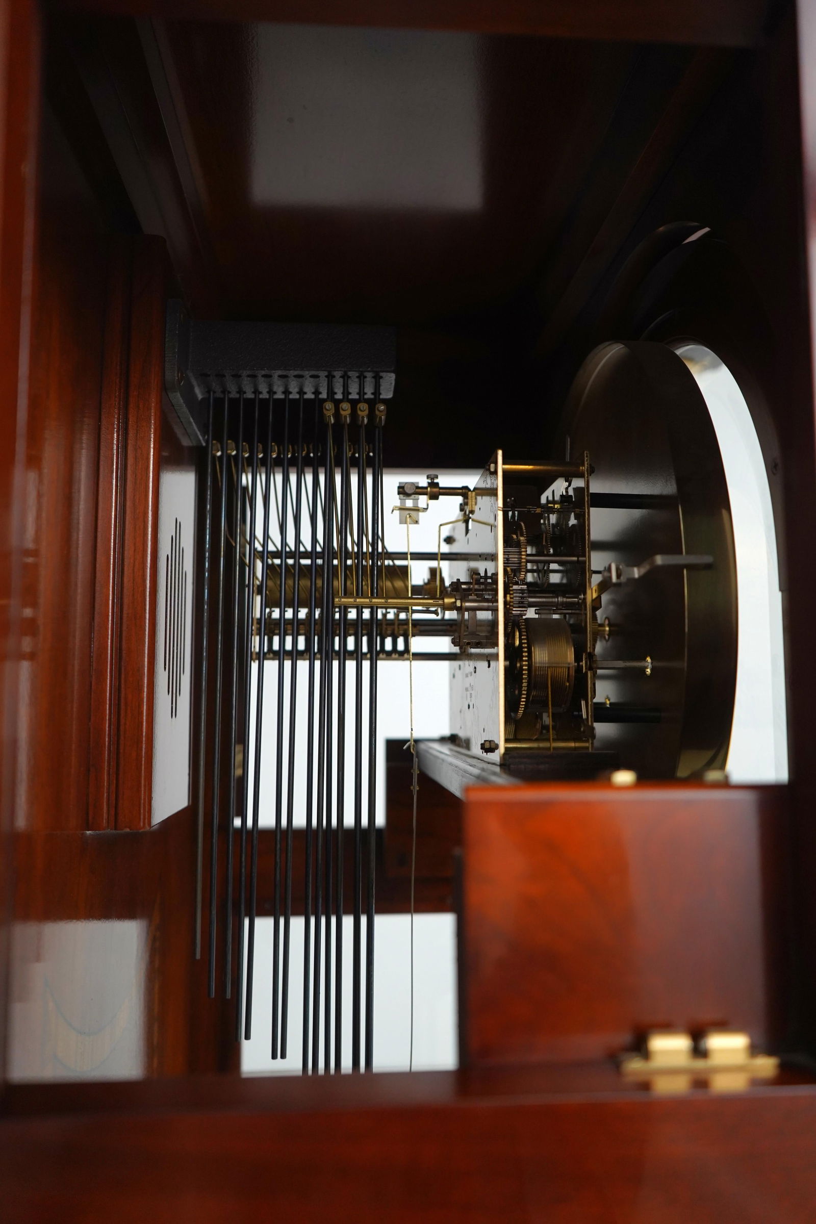 Sligh Cherry Limited Edition Millennium Grandfather Clock - 15