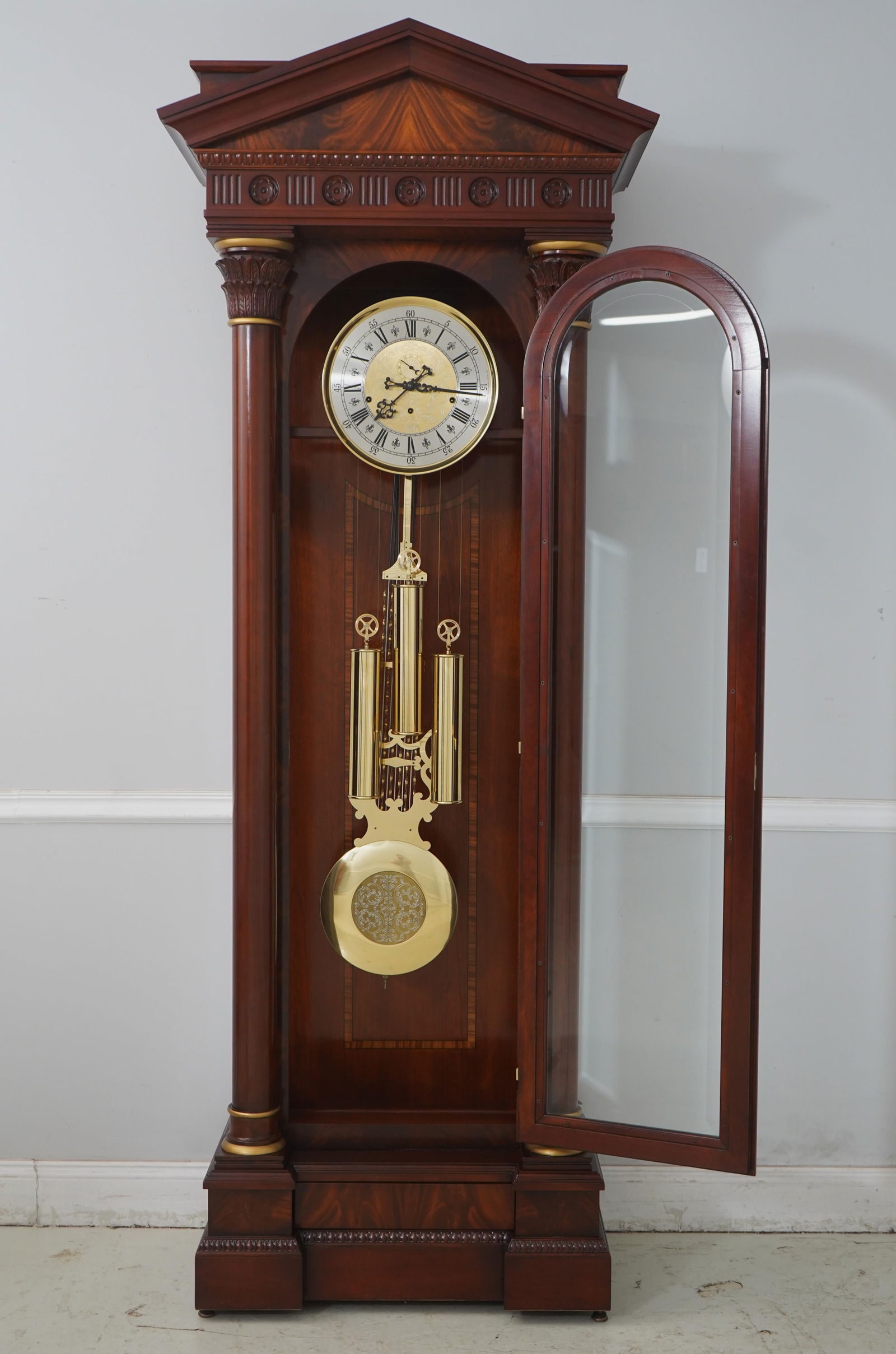 Sligh Cherry Limited Edition Millennium Grandfather Clock - 3
