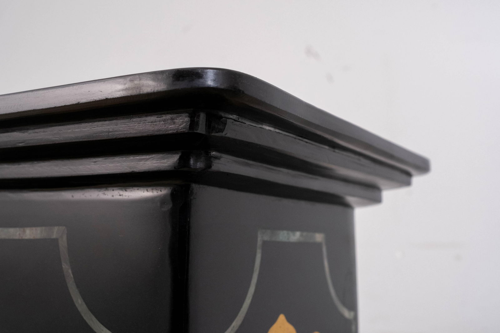 Pair Monumental Pietra Dura Inlaid Marble Pedestals - 8