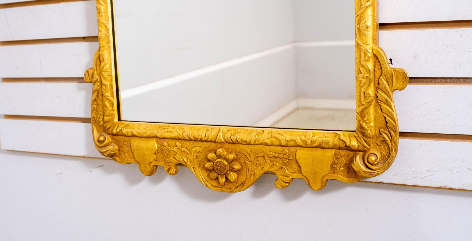 Friedman Brothers Colonial Williamsburg Gold Gilt Wall Mirror - 10