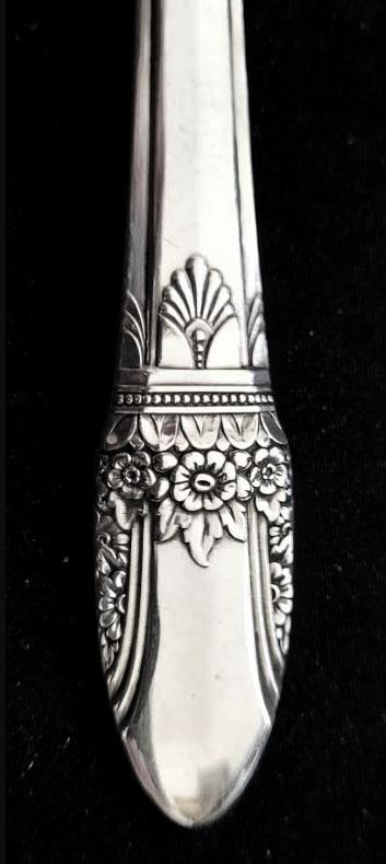 Vintage Set Wm Rogers Silverplate Flatware First Love Pattern - 75 PCS - 5