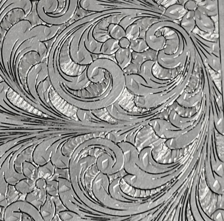 Antique European .800 Engraved Silver Gilt Enameled Compact - 102 GMS - 3