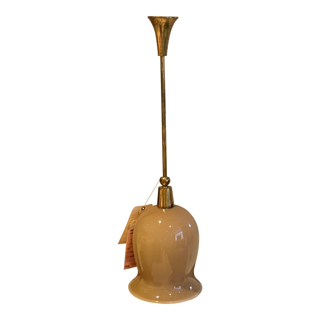 Cox London Medium Tabac Tulip Ceiling Light: Cox London Medium Tabac Tulip Ceiling Light We were thrilled to learn that this light was purchased by Rose Tarlow from Cox London! According to Cox London, this pendant was crafted from a