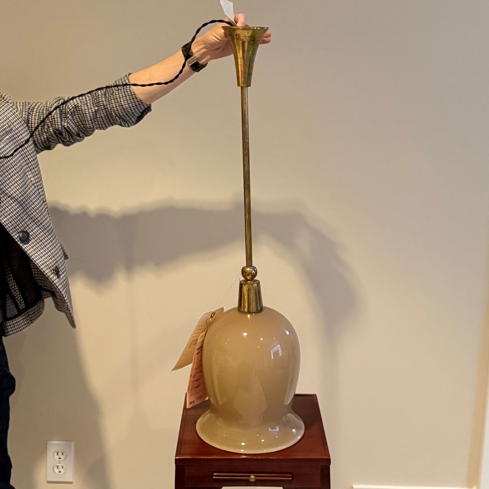 Cox London Medium Tabac Tulip Ceiling Light - 3