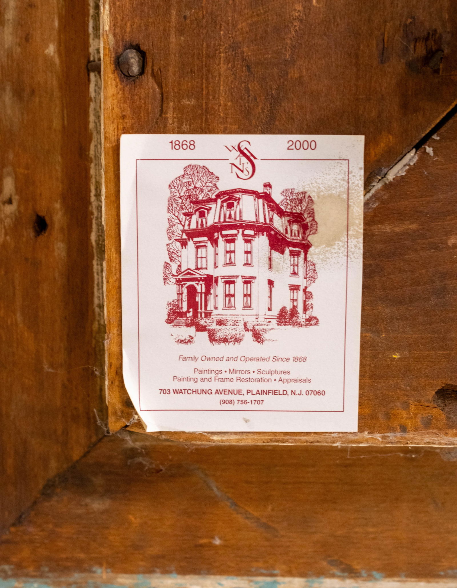 Ford Artist Signed Landscape Oil Painting on Canvas c.1903 - 10