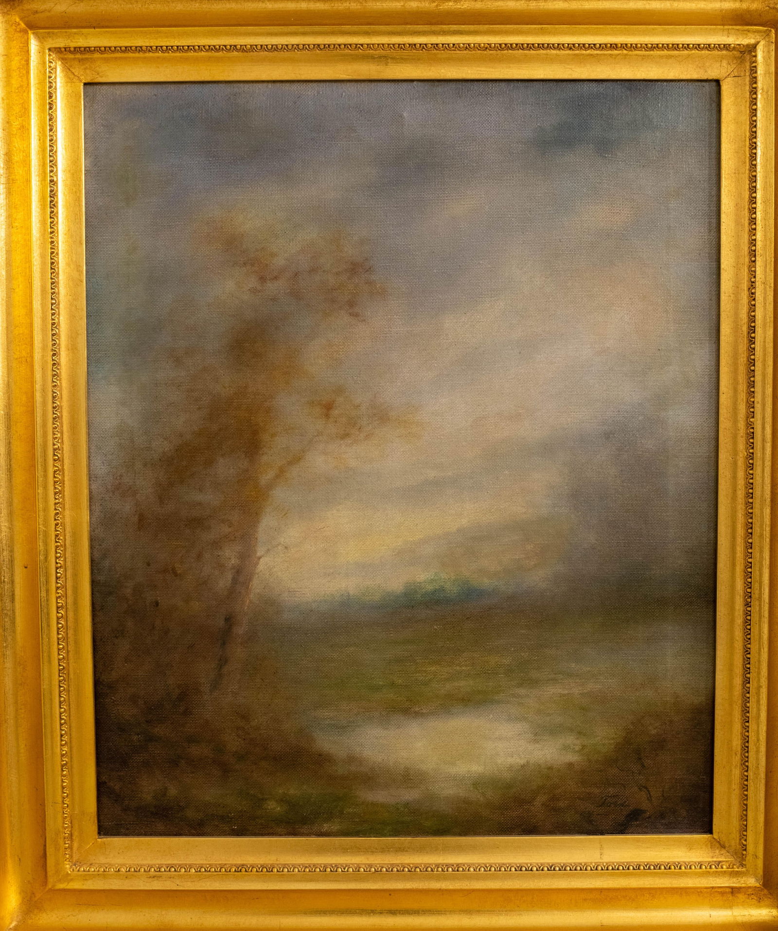 Ford Artist Signed Landscape Oil Painting on Canvas c.1903 - 6