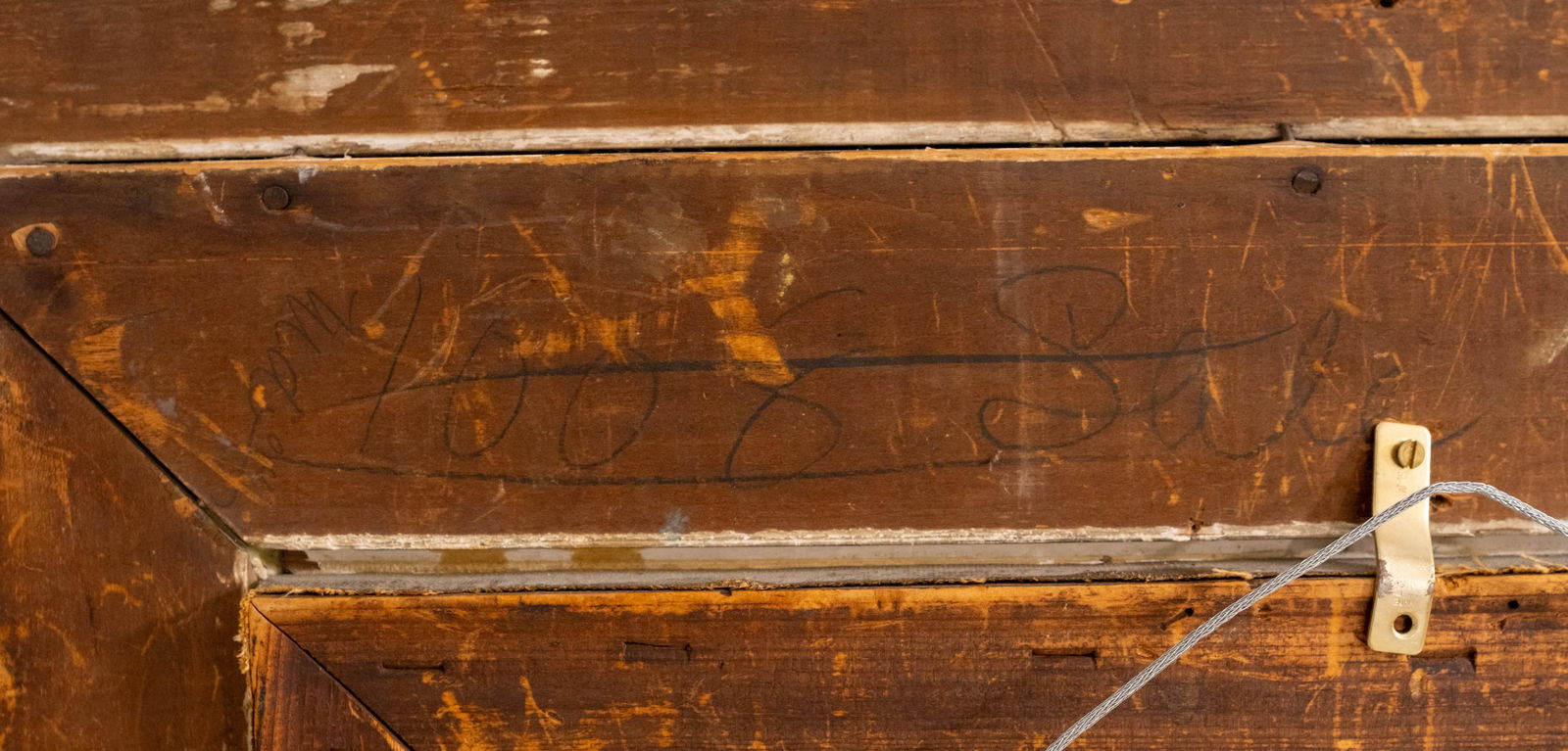 Ford Artist Signed Landscape Oil Painting on Canvas c.1903 - 9