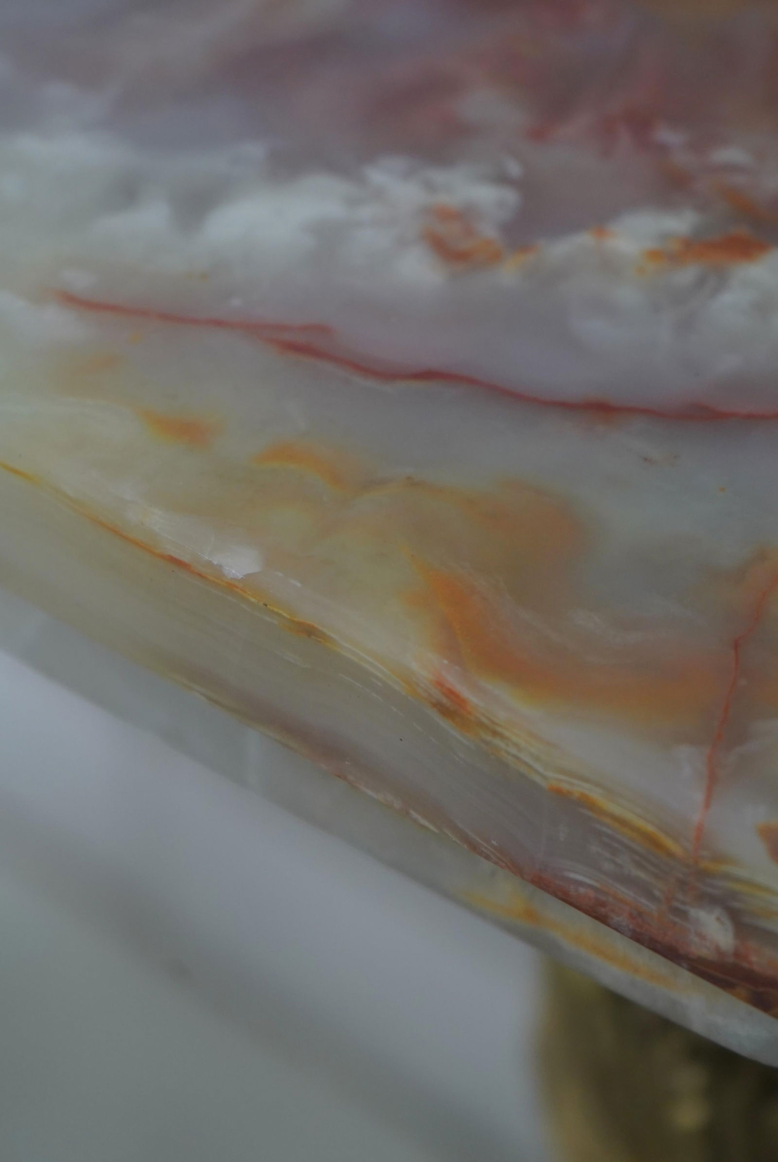 Onyx Marble French Empire Style Column Pedestal - 8