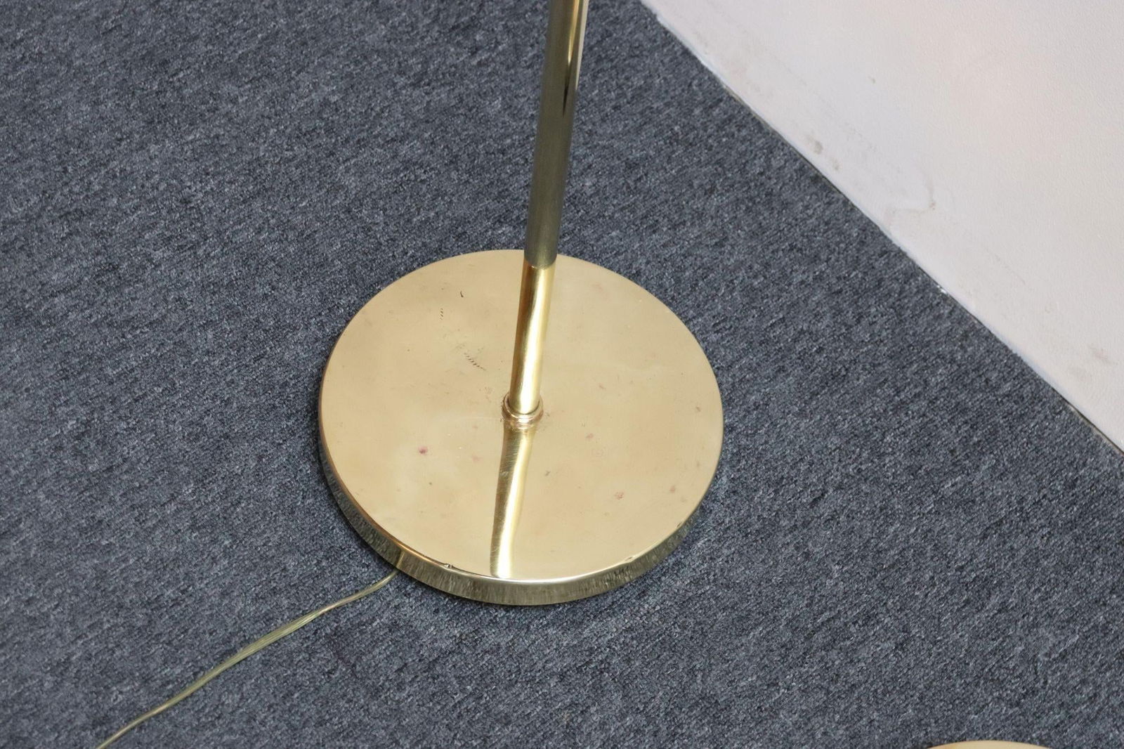 Pair of Vintage Fully Adjustable Floor Lamps by Chapman in Polished Brass - 10